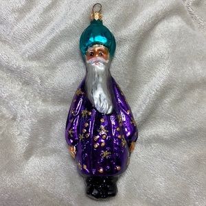 Vintage Unique NWOT Christopher Radko "His Wizardry" Ornament